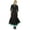 Black & Turquoise, variant on Atasi Designer Cotton Dupion Maroon Long Anarkali Suit Casual Women's Clothing - 22