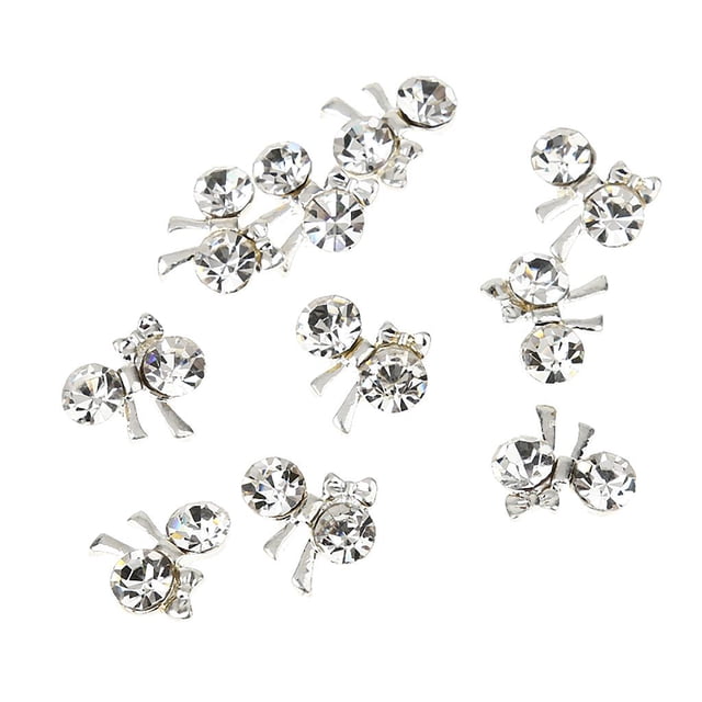 Del arte del clavo , del clavo Rhinestones de la aleación Peal Zulema Del arte del clavo del encanto