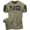 T-Shirt Military Green Branded, variant on NO Pienses, Solo Levanta Workout Gym T-Shirt Funny Gym Shirt for Men Camiseta de gimnasio de entrenamiento