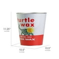 thumbnail image 2 of American Art Decor Licensed Turtle Wax Small Decorative Metal Trash Can Garbage Bin Waste Basket - 11.25" x 10.5", 2 of 7