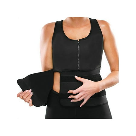 Cotton Waist Slip Topcobe Body Shaper for Women, Zipper Vest Tank Top Body Shaper Slips for Women, Under Bust Corset Waist Slimming Hot Body Shaper for Ladies, M ()
