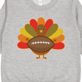 thumbnail image 3 of Inktastic Thanksgiving Day Turkey Football Fan Toddler Sweatshirt, 3 of 4