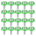 thumbnail image 1 of 20uds Coche Motocicleta Verde M6 Guardabarro Parachoque Arandela Tornillo Sujetador, 1 of 1