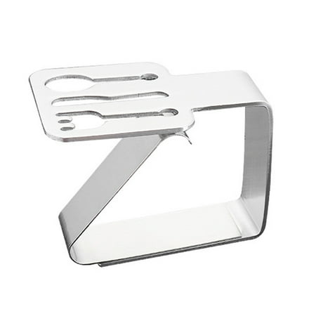 

for Butterfly Flower Stainless Steel Tablecloth Clip Table Cloth Clamp Holder DI