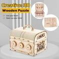 thumbnail image 1 of Adult for Wooden Puzzle Assembly Game Password Creative Box Toy 3D Child DIY, 1 of 4