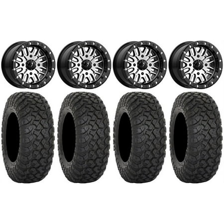 MSA Brute Beadlock 14 UTV Wheels 28 RT320 Tires Can-Am Maverick X3 / Honda Pioneer 1000 / Talon MSA Brute Beadlock 14 UTV Wheels 28 RT320 Tires Can-Am Maverick X3 / Honda Pioneer 1000 / Talon