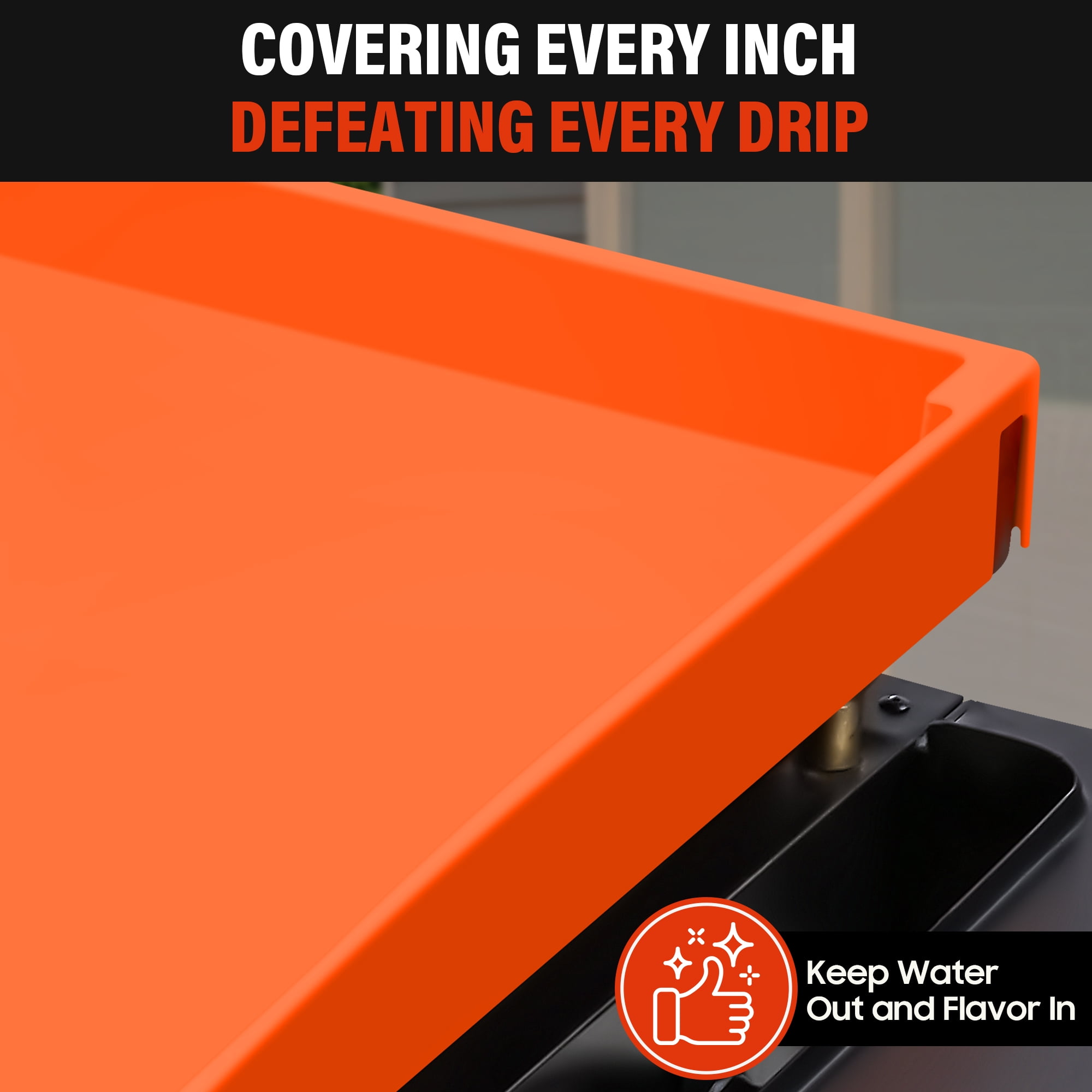 CHEFSPOT Griddle Mat Cover for Blackstone Omnivore Griddle - Silicone - Full Grill Cover Protector - 28 inch - New Models