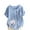 Light Blue, variant on Sexlip Womens Floral Print Chiffon Blouse V Neck Design Lightweight Fabric Relaxed Silhouette for Summer Gatherings White S
