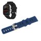 thumbnail image 2 of M Buder Correa de Reloj de Silicona Suave 20 mm para Amazfit GTS 3/2 Bip S/U Azul Medianoche (20 cm / 7.8 in), 2 of 3