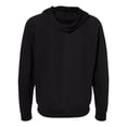 thumbnail image 2 of Independent Trading B11476502 Unisex Lightweight Loopback Terry Zip Hood, Black - Extra Small, 2 of 2