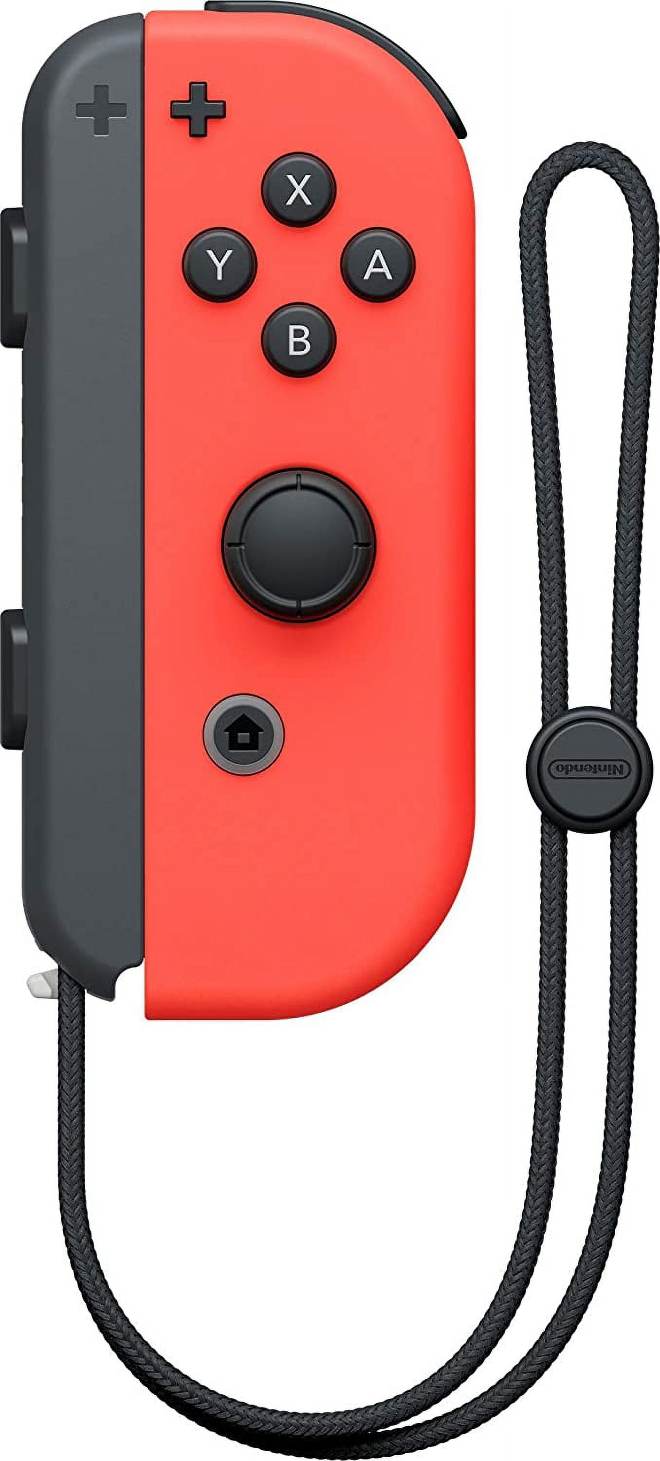 Official Joy Con Controller Neon Red Right for Nintendo Switch