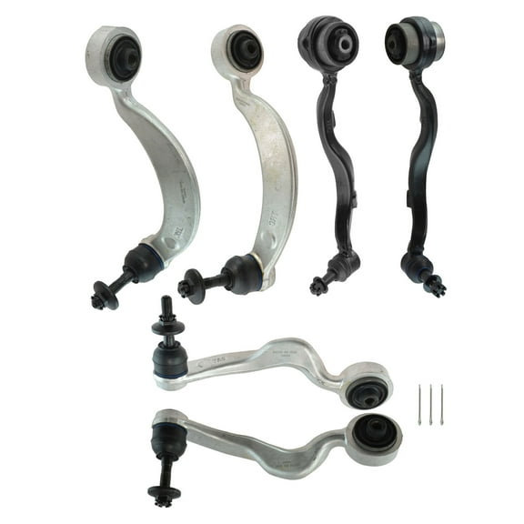 TRQ Front Upper & Lower Control Arms with Ball Joints Kit for Lexus LS460 New PSA32199