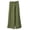 Green, variant on Womens Polka Dot Wide Leg Pants Drawstring Elastic High Waist Lightweight Crinkle Woven Dual Side Pockets Solid Base Casual Vacation Trousers