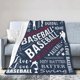 thumbnail image 2 of LHSHID Baseball Gifts Baseball Blanket for Women and Men Soft Baseball Gifts for Girls Women Team Baseball Stuff for Girls Cozy Fleece Baseball Fuzzy Sports Ball Blankets for Couch Bed Room Decor, 2 of 9