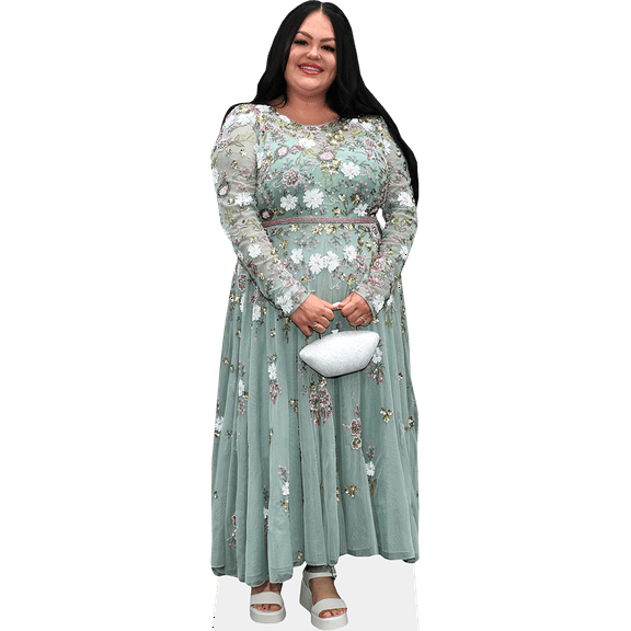 Celina Myers (Long Dress) Mini Size Cutout. Standee.