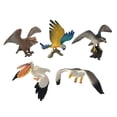 thumbnail image 2 of 5 piezas de adornos para pasteles de animales y pájaros de imitación, figuras de pájaros artificiales, juguetes para aulas, recompensas, recuerdos de Estilo A, 2 of 8