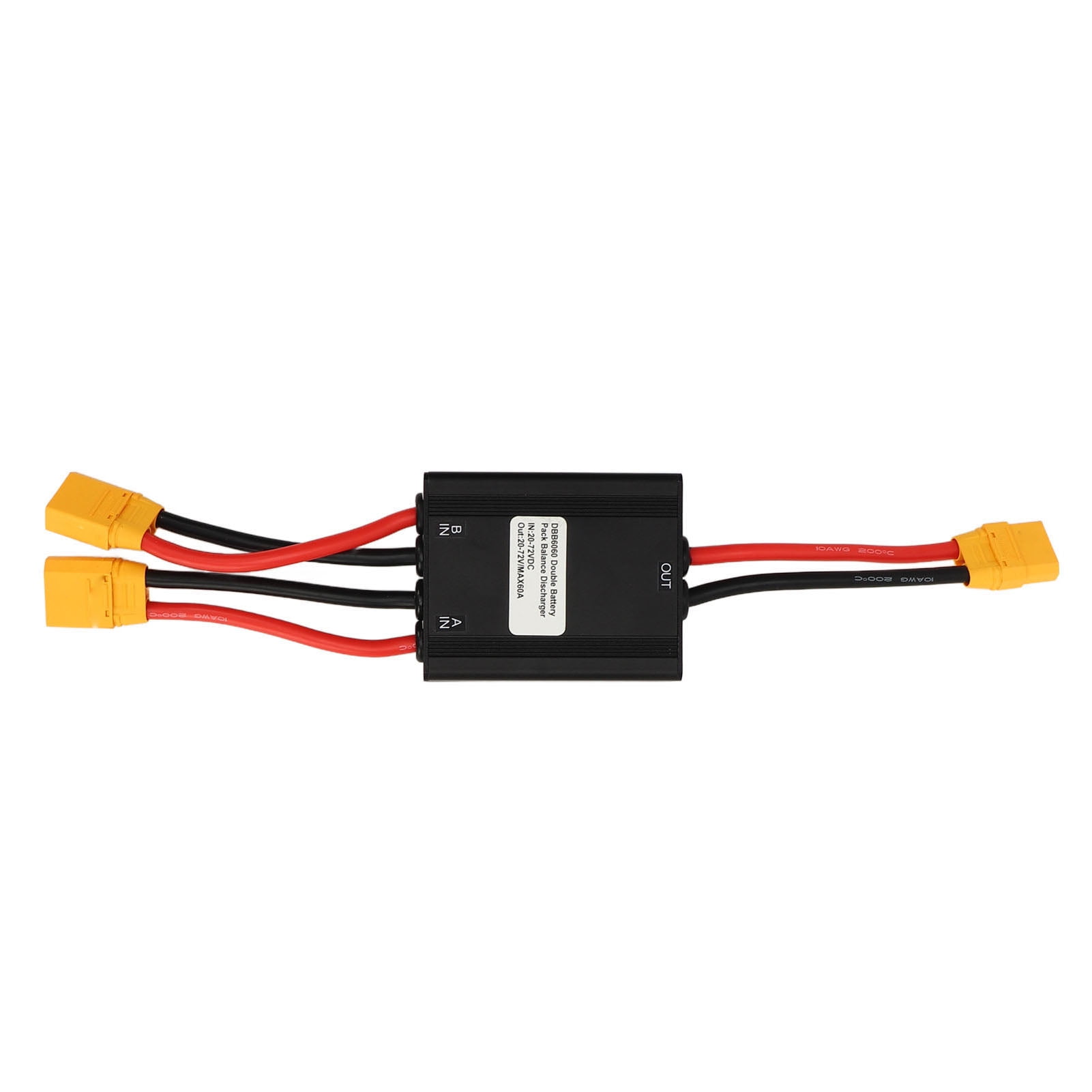 Convertisseur Double Batterie E-Bike 20A/30A/40A 20V-72V - Équilibreur Et Augmenteur De Capacité XT60