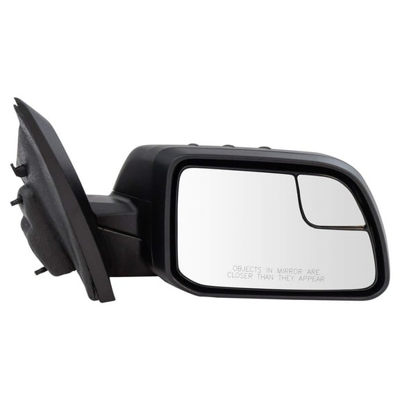 TRQ Mirror Power with Spotter Textured Black RH for 11-14 Ford Edge MRA06879