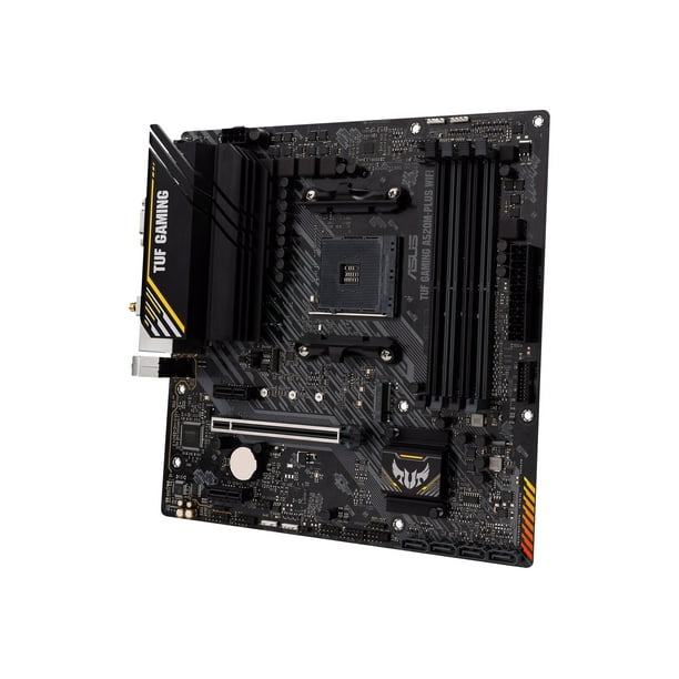 ASUS TUF GAMING A520M-PLUS WIFI Motherboard, micro ATX, Socket AM4