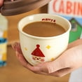 thumbnail image 2 of de Café de Cerámica con Tapa de Silicona: Elegante, Resistente Al , Antideslizante, de Té Portátil para Uso en Exteriores y en la Oficina A, 2 of 5