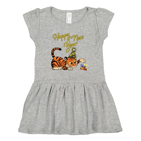 

Inktastic Happy New Year 2022 Year of the Tiger Gift Toddler Girl Dress