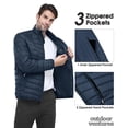 thumbnail image 3 of Chaqueta de invierno Outdoor Ventures Lightweight Puffer para hombre, 3 of 7