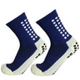 thumbnail image 6 of Outdoor Backpacking 1Pair Unisex Trekking Breathable Basketball Non Slip Comfortable Football Socks Soccer Socks Cycling Socks Sports Sock BLUE, 6 of 8