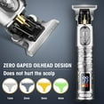 thumbnail image 4 of Professional 2-in-1 Men's Grooming Kit: Rechargeable Waterproof Hair Clipper & Electric Razor Set with 7500RPM Motor, Smart LED Display, Wet/Dry Use - Ideal for Home & Barber Haircutting, Beard, 4 of 6