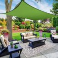thumbnail image 5 of Al aire libre Anti-uv Sun Shade Sail Rectángulo/triángulo Impermeable Jardín Patio Toldo Resistente a la intemperie Durable Patio trasero Toldo Durable Sun Shade Cov, 5 of 5