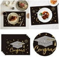 thumbnail image 2 of Graduation Party Decorations Table Placemats for Celebration Kitchen Dining Polyester Fiber Design, 2 of 5