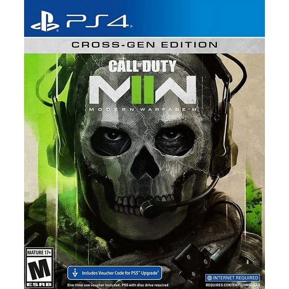 Call of Duty: Modern Warfare II Cross-Gen Edition (Sony Playstation 4, 2022) Shooter Game