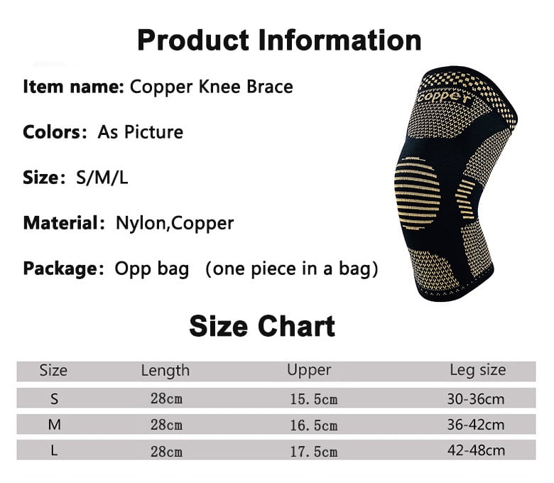 Arcticwind Copper Knee Braces+Ankle Braces+Wrist Braces,Elastic Knitting,Breathable Pressure Sports Protective Equipment,for Women and Men,Guard for Carpal Tunnel Relief,Sprain,Injuries,2 Pairs,S