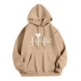 thumbnail image 4 of WEAIXIMIUNG Chandails en Molleton d'Automne pour Femmes 2025 Mode Dames Automne Hiver Extérieur Ample Grande Taille Imprimé Lettre Sweat à Capuche, 4 of 6