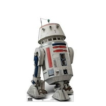 48 x 27 in. R5-D4 Cardboard Cutout
