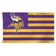 thumbnail image 3 of Drapeau des Vikings du Minnesota 3x5 Design Americana de Luxe, 3 of 3