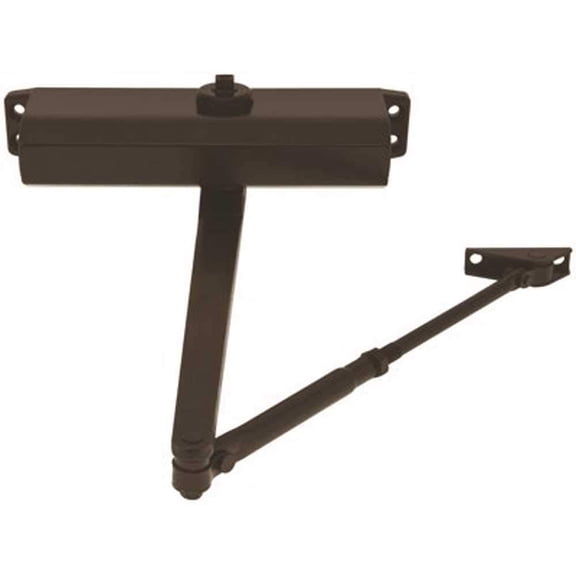 US Lock U014876 1740 Size: 5 with Backcheck Duronotic Door Closer Durondic Finish