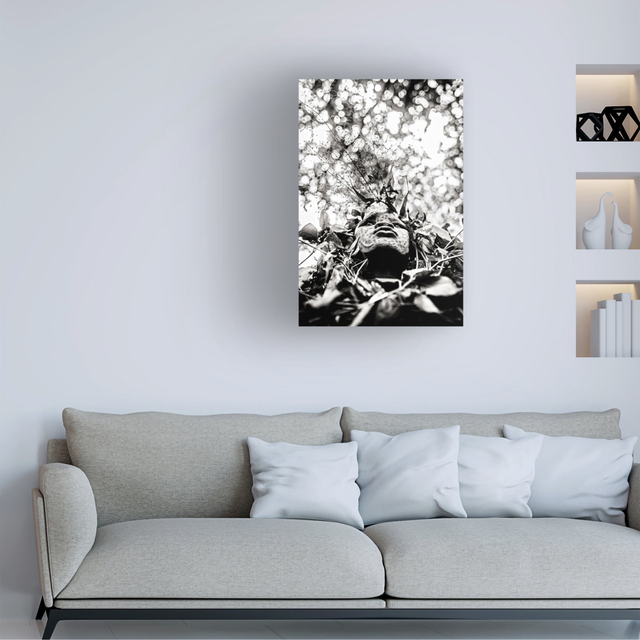 Canvas Wall Art - Vedran Vidak 'Suri Girl' Wall Art for Living Room, Bedroom, or Office D?cor by Trademark Fine Art - 12 x 19 Inches