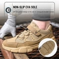 thumbnail image 4 of AUXDIQ Steel Toe Work Shoes for Men Women Construction Industrial Safety Sneakers, 4 of 6