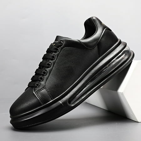 

Lightweight Waterproof Flat Skate Shoes Comfortable Air Cushion Lace Up Outwear Casual Sneakers Women‘s Footwear