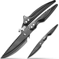 thumbnail image 1 of Black Scissors Heavy Duty for Kitchen, Multi-Purpose Kitchen Shears, Titanium Coated Poultry Shears - Stainless Steel, Cutting Meat, Bone, Turkey, 1 of 7