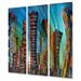 thumbnail image 4 of All My Walls 'New York City Jazz Night' by Marina Rehrmann 3 Piece Painting Print Plaque Set, 4 of 6
