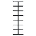 thumbnail image 3 of Modern Vertical Wine Racks for 8 Bottles, Metal Wall Mounted Wine Holder Towel Rack Wine Bottle Holder for Dining Room Bar Use Black, 3 of 6