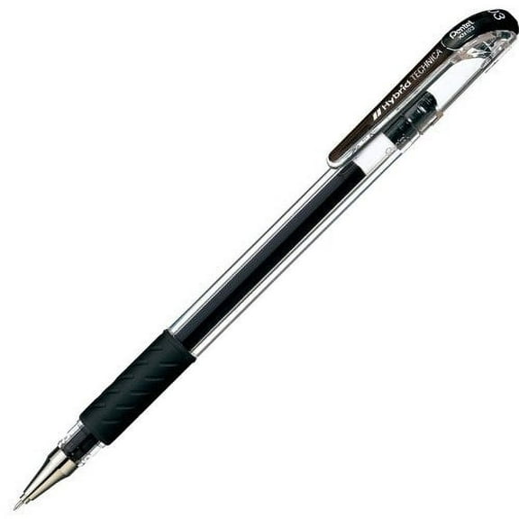 Pentel Arts Hybrid Technica 0.3 mm Pen, Ultra Fine Point, Black Ink 10-Pack KN103-A
