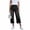 Black, variant on Womens Capri Pants Gaucho Pants Barrel Jeans Baggy Jeans Baggy Jeans Women Boyfriend Jeans for Women Workout Pants Mom Jeans Y2k Baggy Jeans Beach Pants for Women Black L