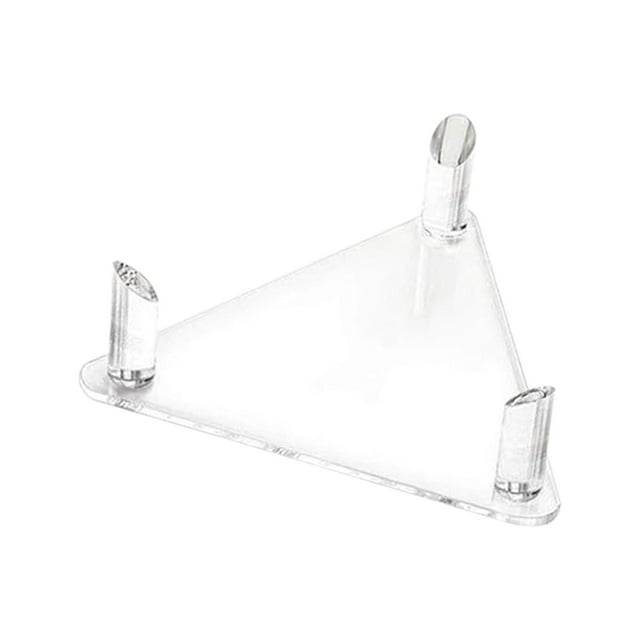 jinwen Acrylic Ball Stand Holder Desktop Display Stand for Signed Balls Sports Ball Clear
