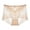 Beige, variant on Iyufng Plus Size Panties for Women,Women's Panties,Silk Lace Mid-raist Hollow Buttocks Comfortable Embroidered Cotton Crotch Women's Underwear,Womens Panties