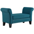 thumbnail image 4 of Modway Rendezvous Bench in Blue, 4 of 8