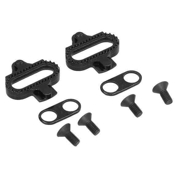 Zyyini Bicycle Cleat,Bike Pedal Bicycle Clipless Cleat Plate Metal Riding Platform Set Kit SH51 for SPD Series,Bike Pedal