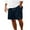 Navy, variant on MIUOWANP Men's Lace-up Elastic Waist Sport Shorts with Pockets Striped Exercise Fitness Straight Pant Size S(4)Navy