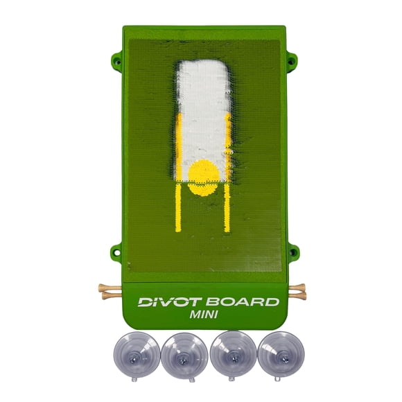 Alfombrilla de entrenamiento de golf Divot Board Mini portátil con retroalimentación